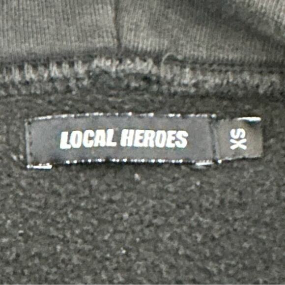 UC | Local Heroes | “Whole World or Nothing” Zip Up Hoodie | Gray/White … - Picture 7 of 9